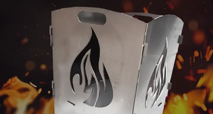 Holz Feuerschale-Feuerkorb